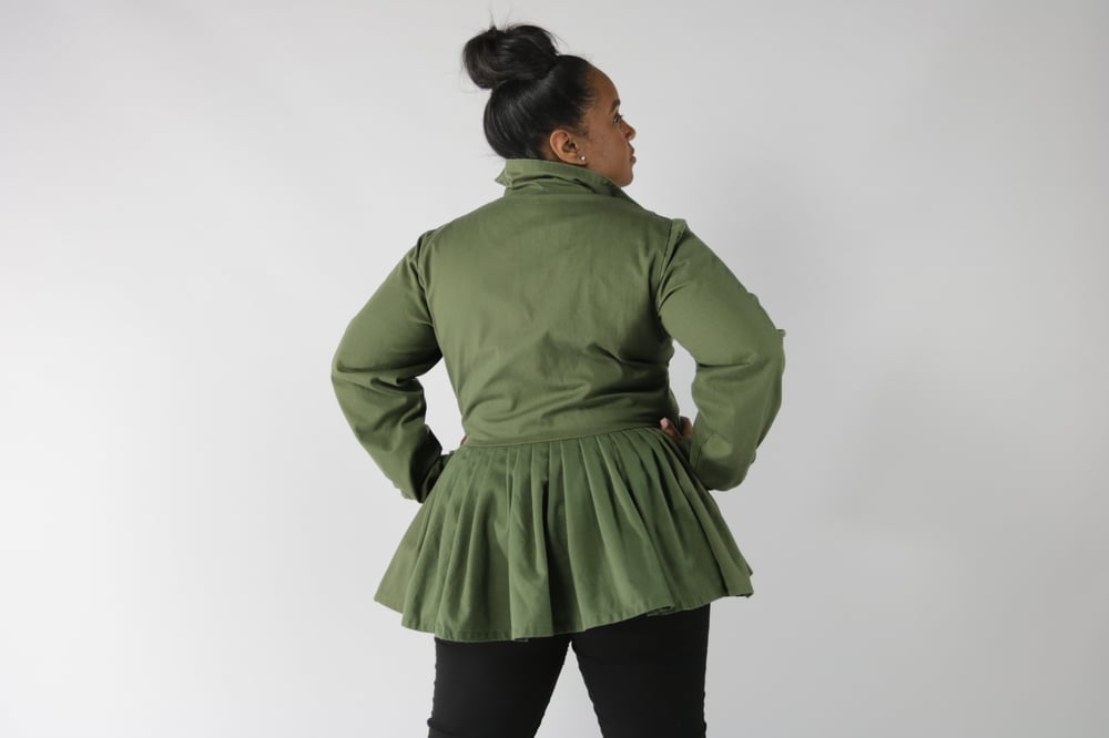 Image of Vintage peplum jacket