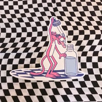Image 3 of Pink Lightning sticker pack
