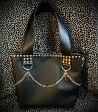 The Vampette Chain Detail Handbag