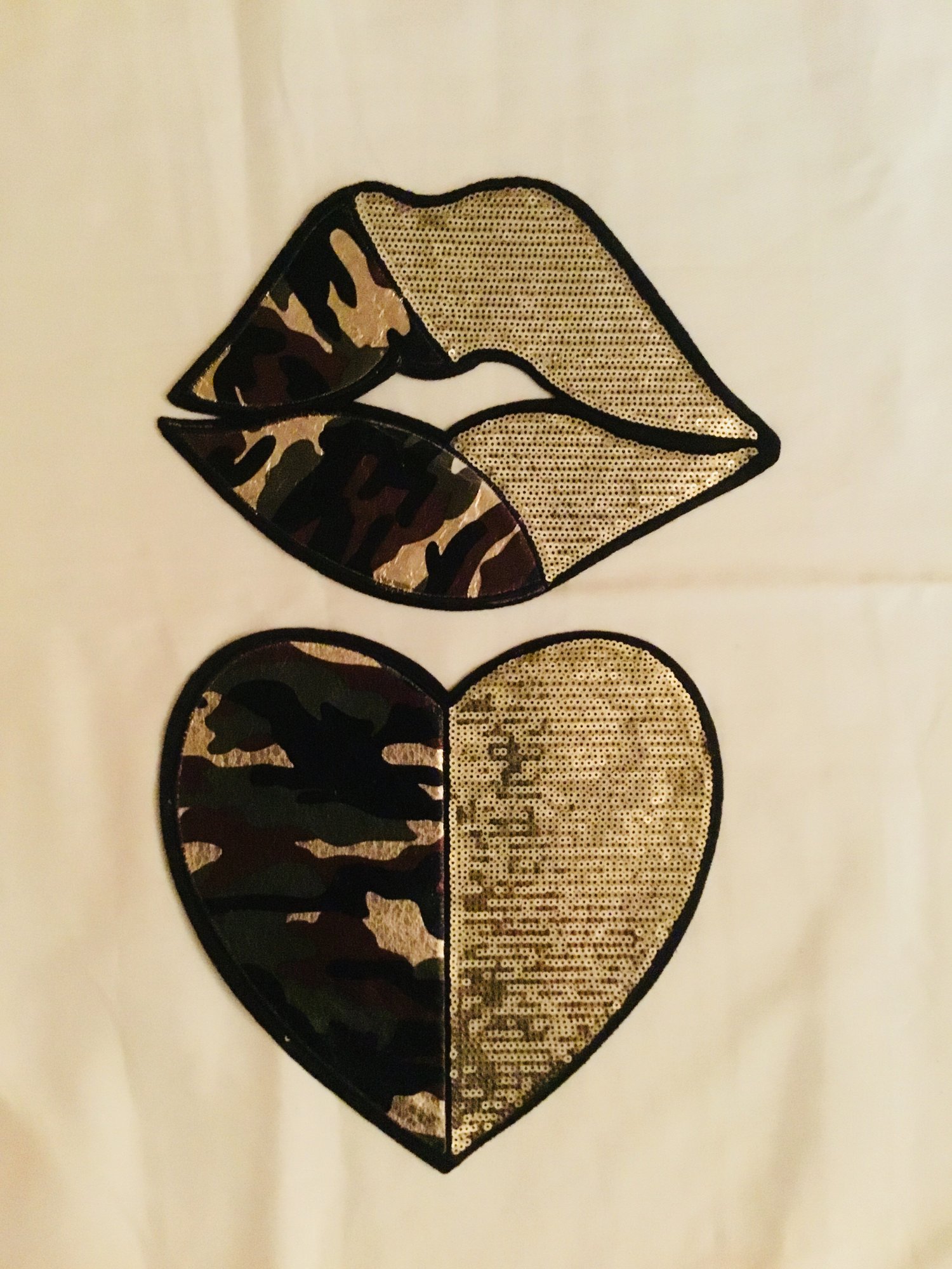 Image of Camo Peplum Jacket