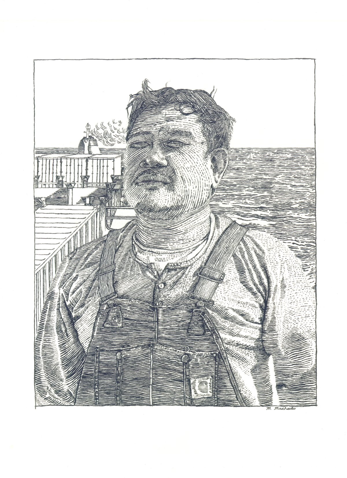 Image of Rex, An Able Bodied Sailor- Letterpress Print