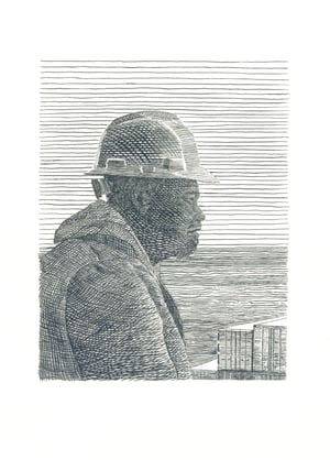 Image of An Able Bodied Sailor- Letterpress Print