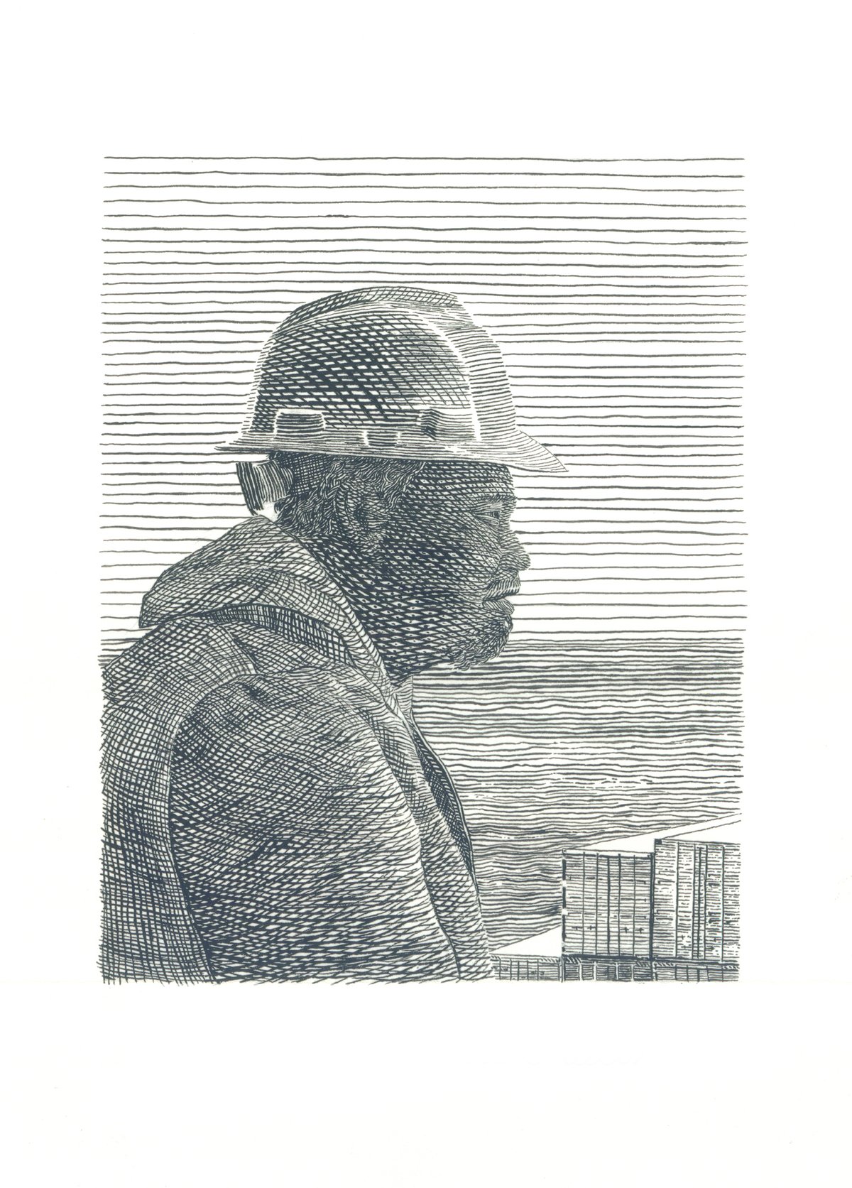 Image of An Able Bodied Sailor- Letterpress Print