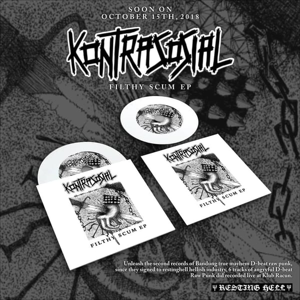 Image of KONTRASOSIAL - FILTHY SCUM EP 2018
