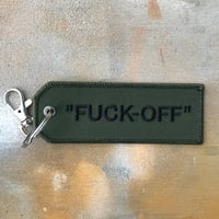 Image 5 of “FUCK-OFF” flight tag
