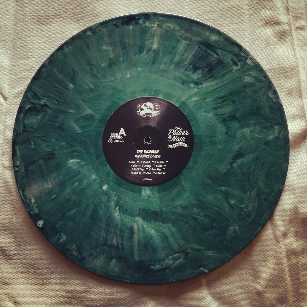 Image of THE DICEMAN POWER OF NOW LIMITED EDITION VINYL 