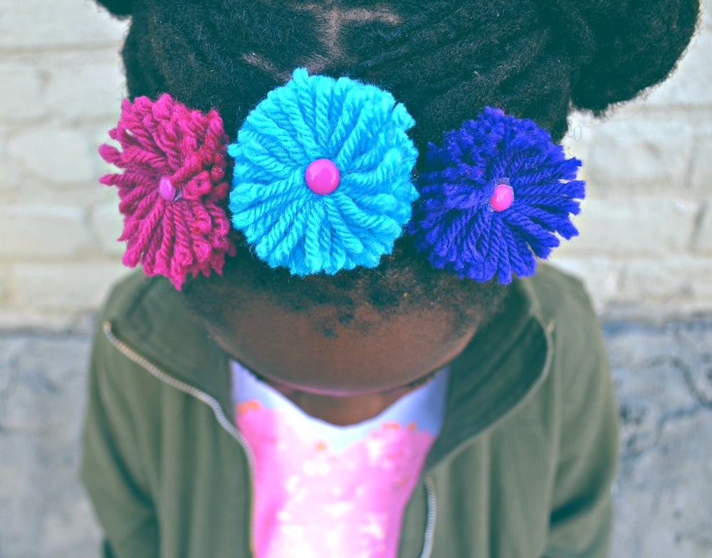 Image of Flower Elastic Headband