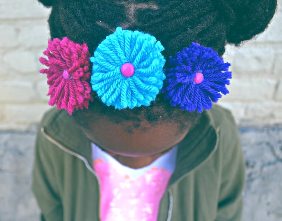 Image of Flower Elastic Headband