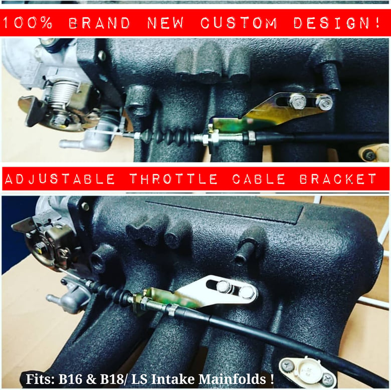 Image of Brand New Throttle Cable Bracket B16 & B18 / LS NonVtec
