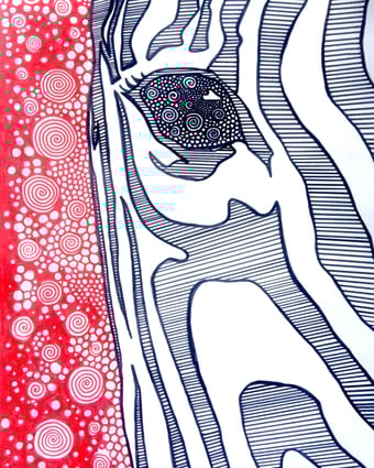 Image of Zebra Portrait