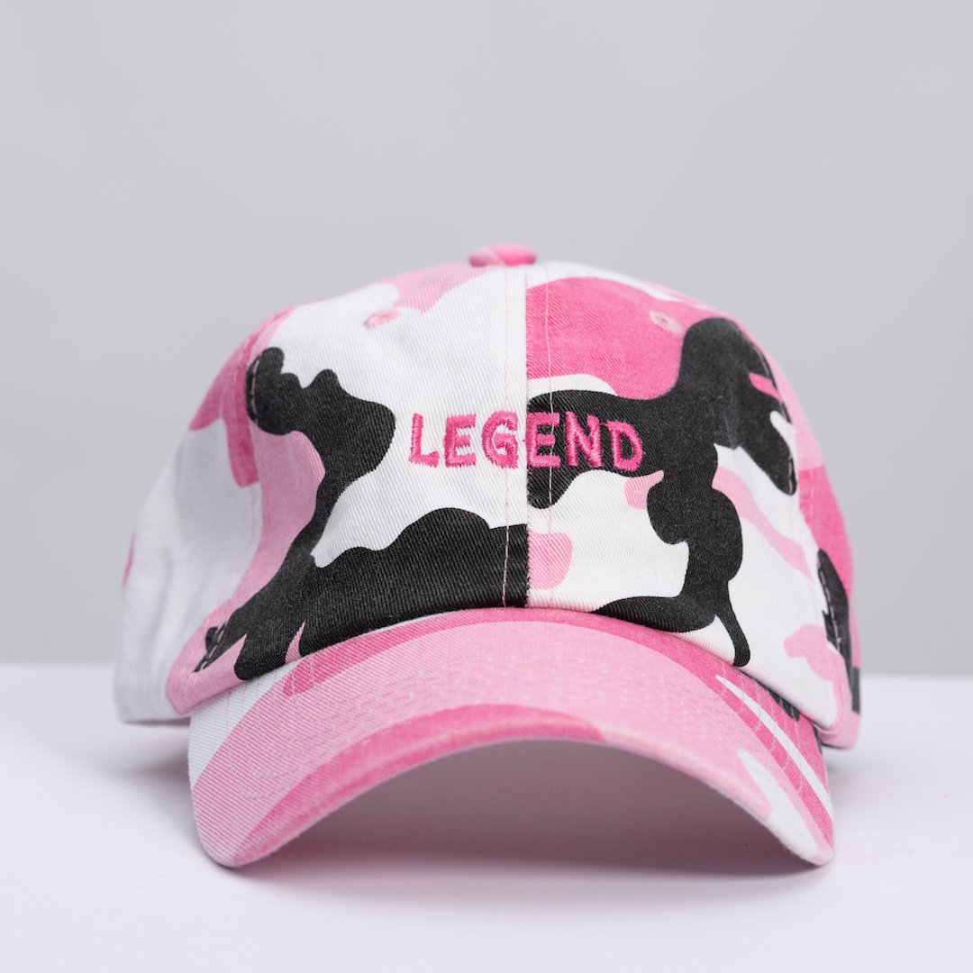 pink camo hat