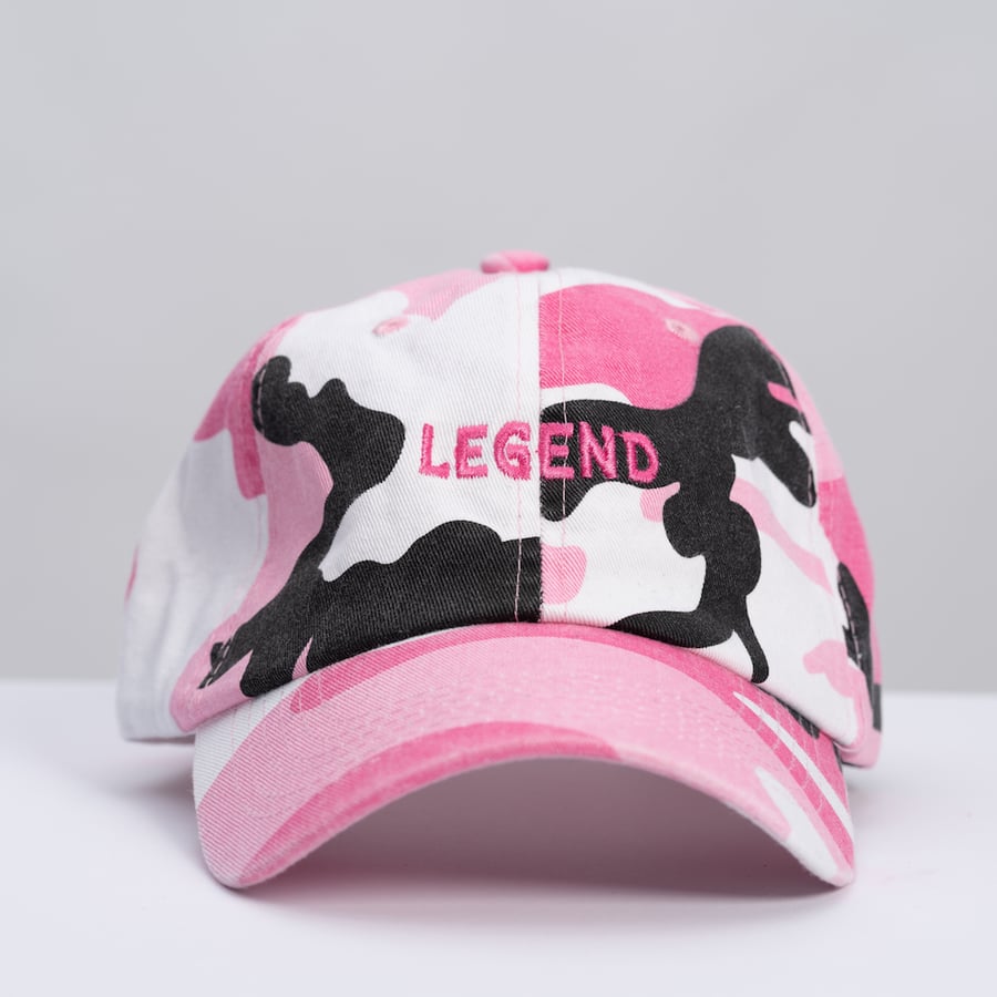 Image of LEGEND Hat - Pink Camo