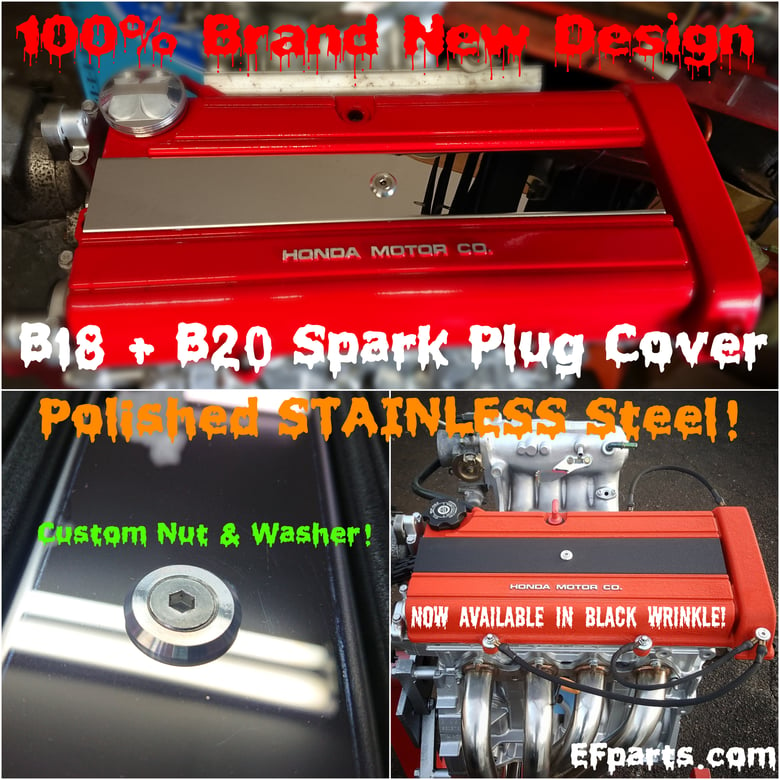 Image of B18 B20 LS  Valve / Spark Plug Cover Honda Acura