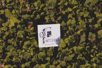 Image of Action! Set of 3 Stickers