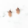 Deco Fringe Emerald Earring