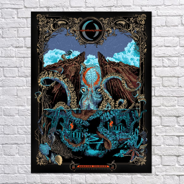 Image of Shores of R'lyeh- Limited Edition Screen Print