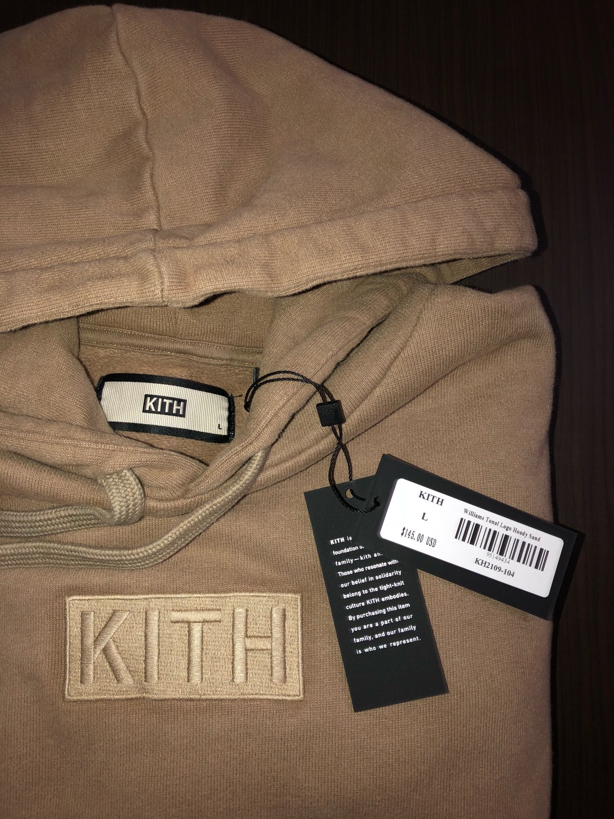 kith tonal hoodie