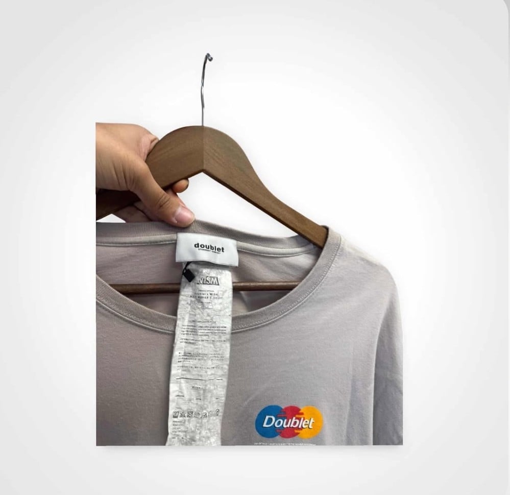 Image of SS18 Doublet x WISM Mastercard Longsleeve 