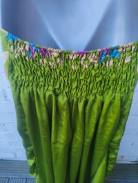 Image 10 of Sula slouch maxi skirt with pockets apple green 