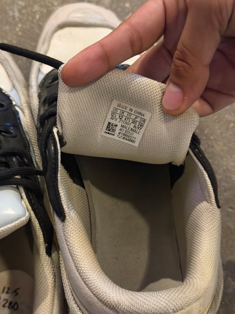 Image of Raf Simons OG Cream White Ozweego