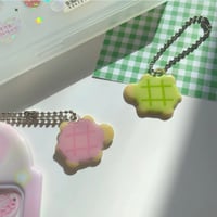 turtle melon pan keychain