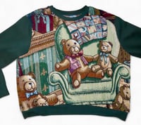 Library Teddy Blanket Sweater 2XL