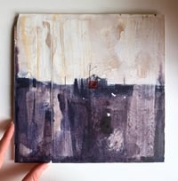 Image 3 of "I Lost Count of East and West" framed original ink painting - READY TO SHIP