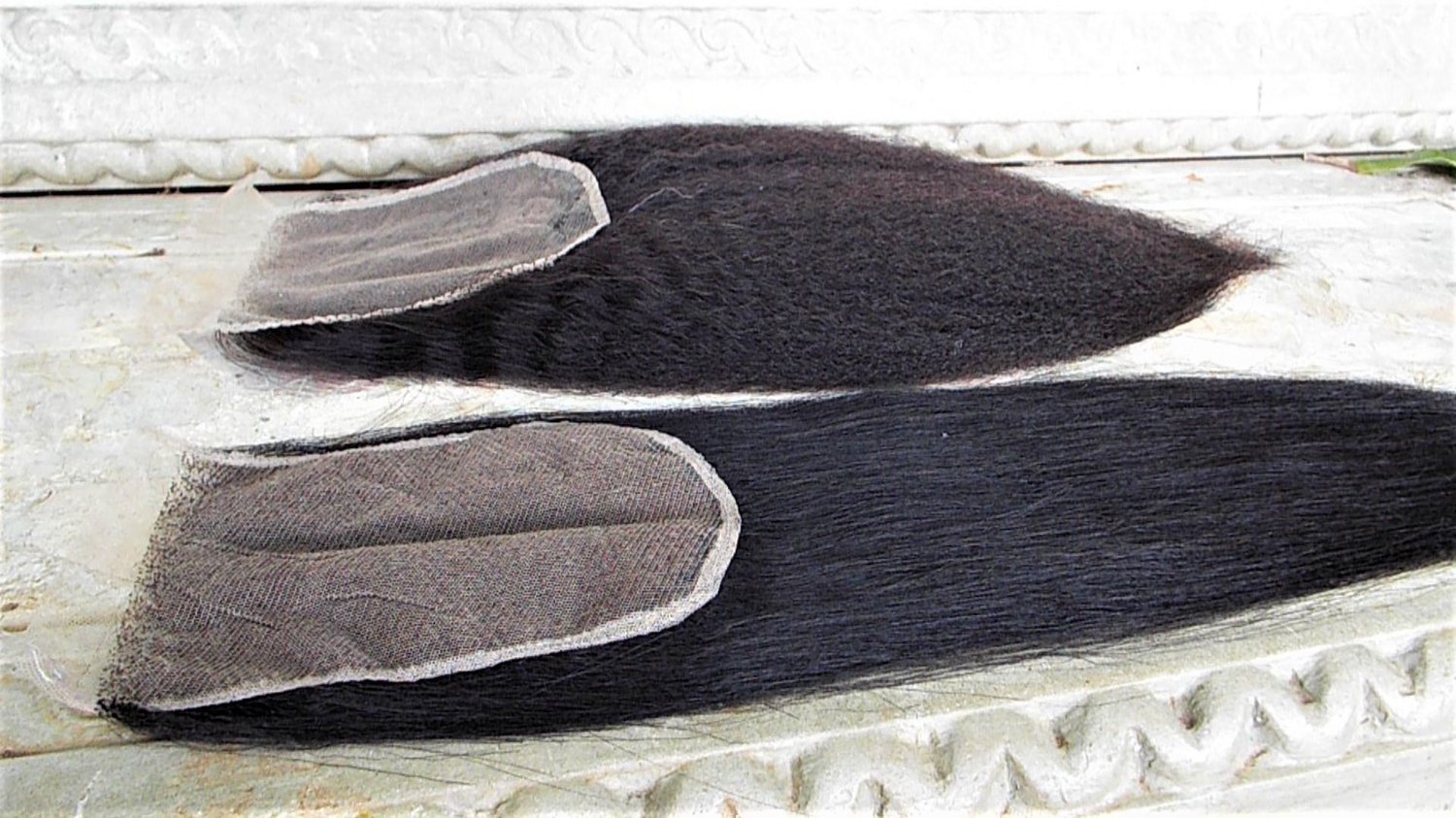 Image of South East Asian Afro Kinky Straight Lace Closures and Frontals