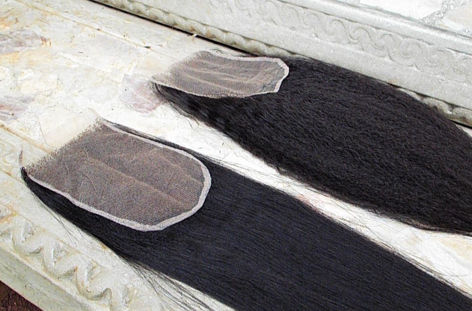 Image of South East Asian Afro Kinky Straight Lace Closures and Frontals