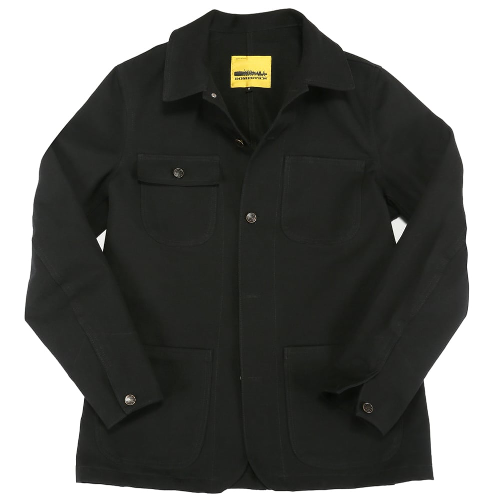 DOMEstics. MADE IN USA Black Canvas Jacket. | dometown