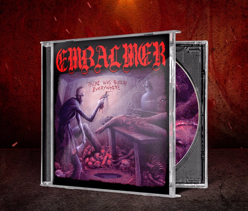 Image of EMBALMER - There Was Blood Everywhere CDs & Tapes ( Limited Edition With Hand Number )