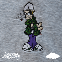 Image 2 of ((Mr MET X SIKA)) Embroidered character No 1 *caught red handed"  ((Jumper))