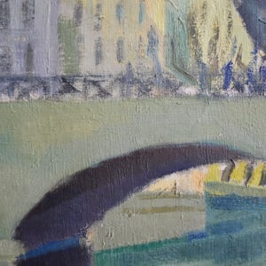 Image of 'Spring in Paris 1949,' Oil Painting, Fabian Lundqvist