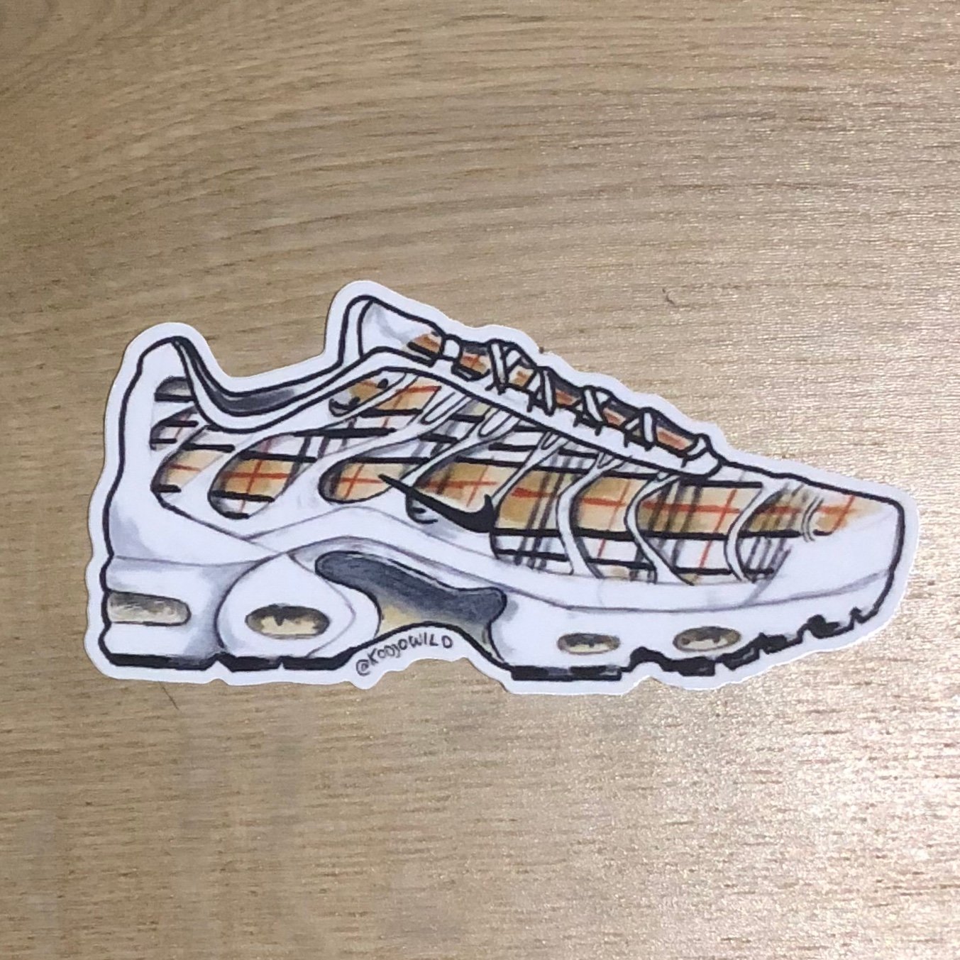 nike tn drawing