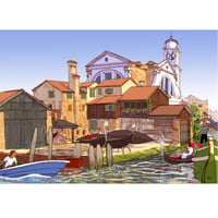 Image of San Treviso Boatyard, Venice