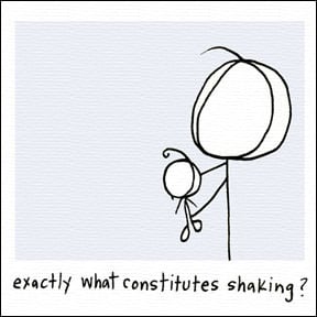 Image of exactly what consitutes shaking?
