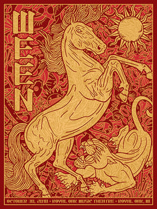 Image of Ween 2018 Royal Oak Theater Show Edition
