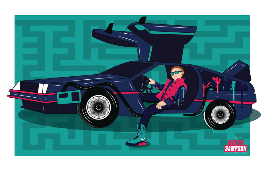 Image of "MORTY MCFLY" POSTER PRINTS