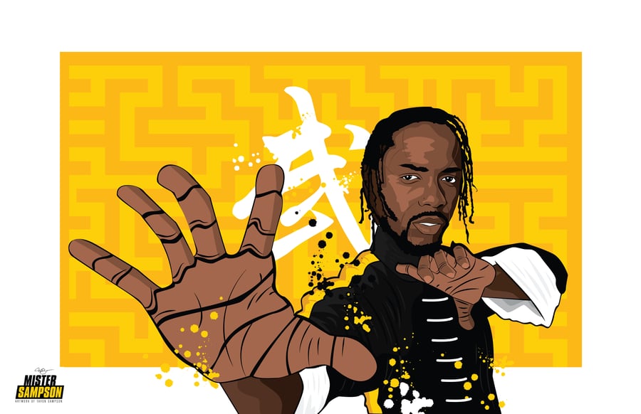 Image of KUNG FU KENNY - POSTER PRINT