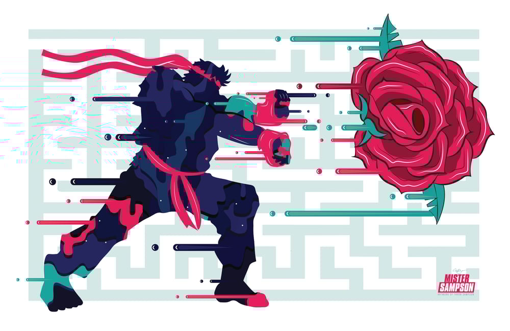 Image of "STREET FLOWER" POSTER PRINTS