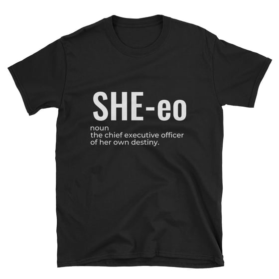 Image of The SHE-eo Tee (Black)