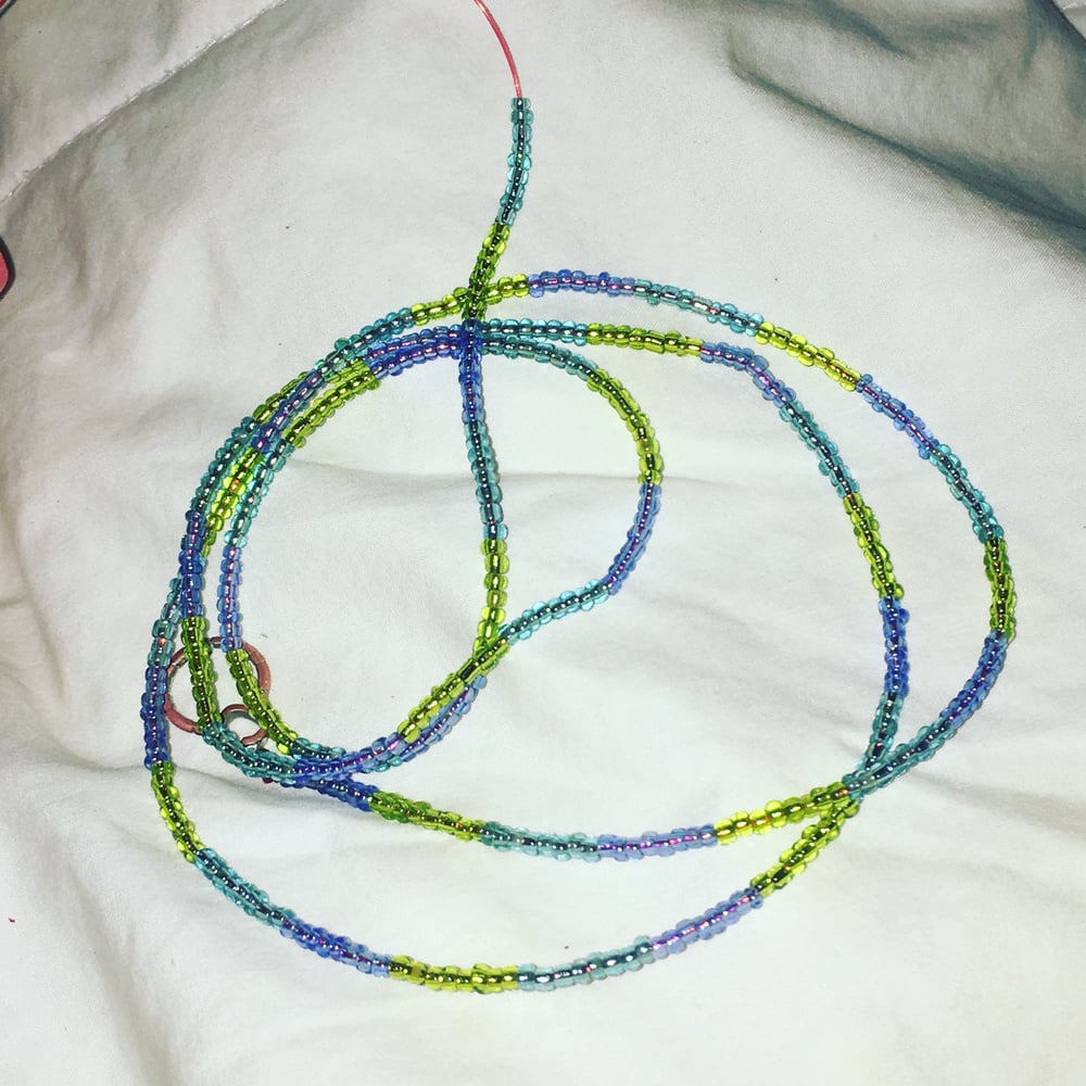 Image of Multi color waist beads 