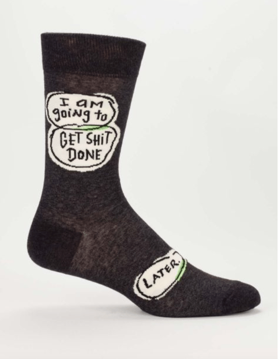 Image of Get Sh*t Done - Crew Socks