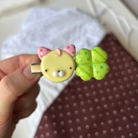 Image 2 of clay hairclips