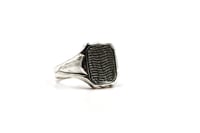 Image 4 of Cuttlebone Inlay Ring
