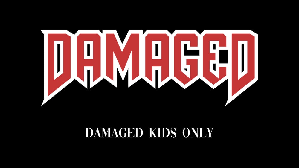 Image of Original DAMAGED sweatshirt (black)