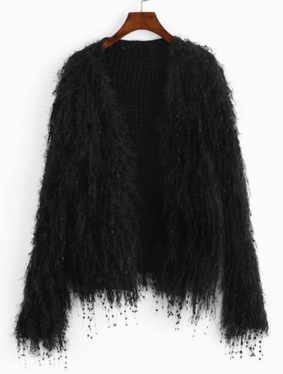 Image of GFC fringe cardigan