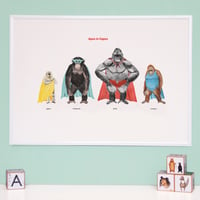 Apes in Capes Print