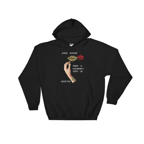 Image of GOLDEN LIPS WOMEN'S HOODIE