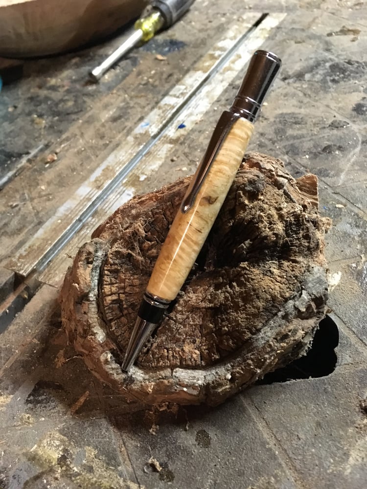 Image of Box Elder Burl Twist Pen